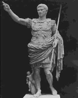 Octavio: virtud Romana